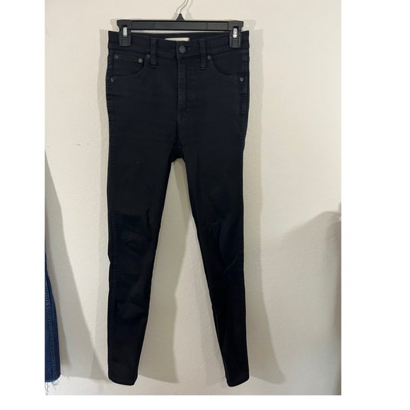 Madewell Bundle of 2 High Rise Black and Blue Skinny Jeans Size 26 - Picture 9 of 14